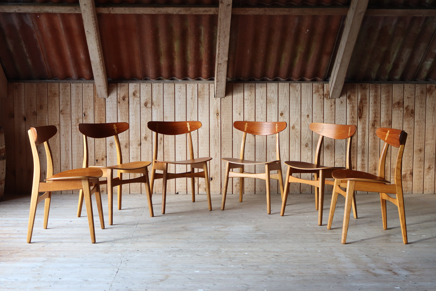 Dining Chairs - Six CH30 by Hans J. Wegner