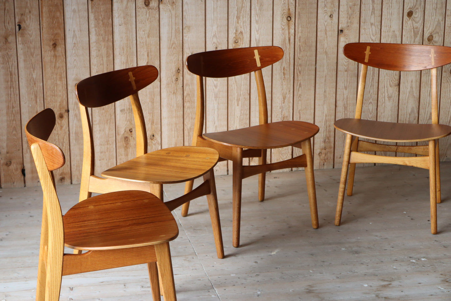 Dining Chairs - Six CH30 by Hans J. Wegner