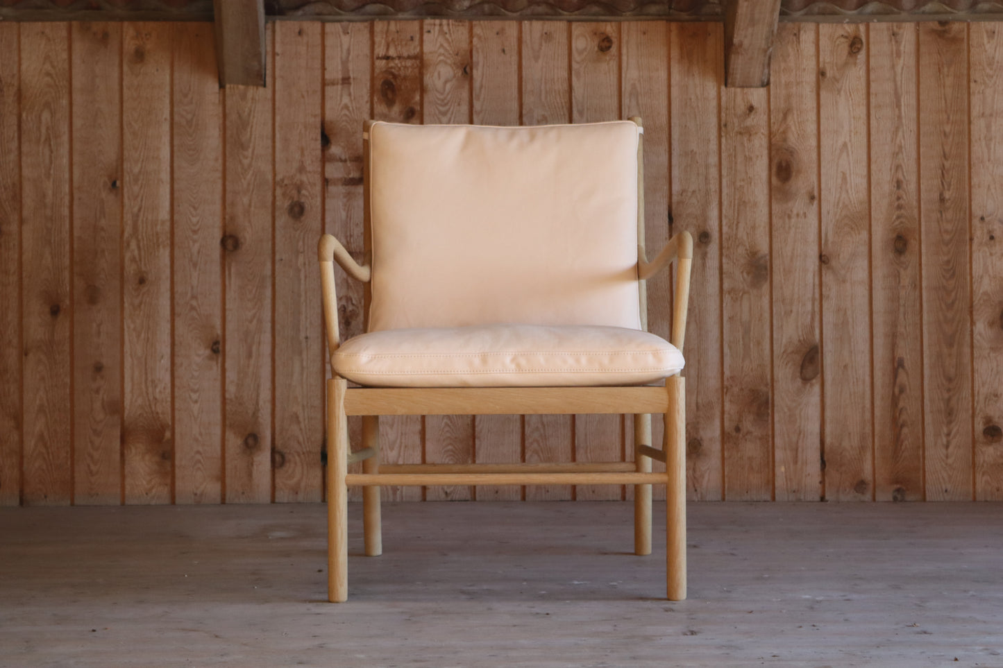 Easy Chairs - Two Colonial Chairs by Ole Wanscher
