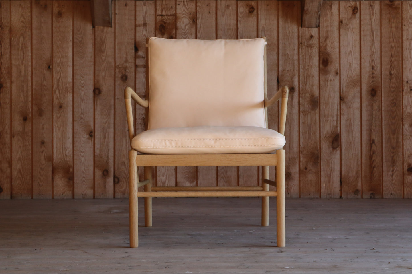Easy Chairs - Two Colonial Chairs by Ole Wanscher